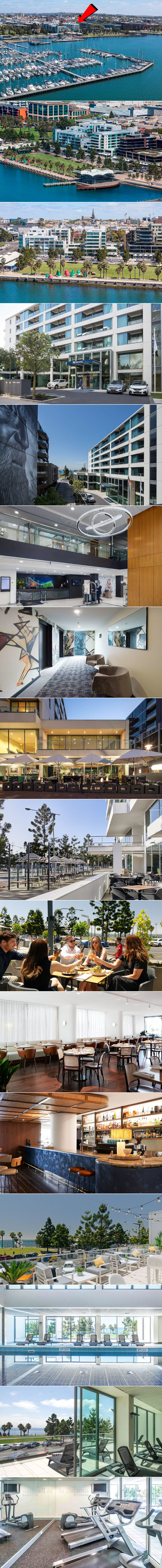 Novotel Geelong - Hotel location and facilities
