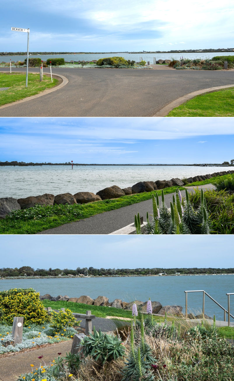 River Walk - Barwon River at end of the street