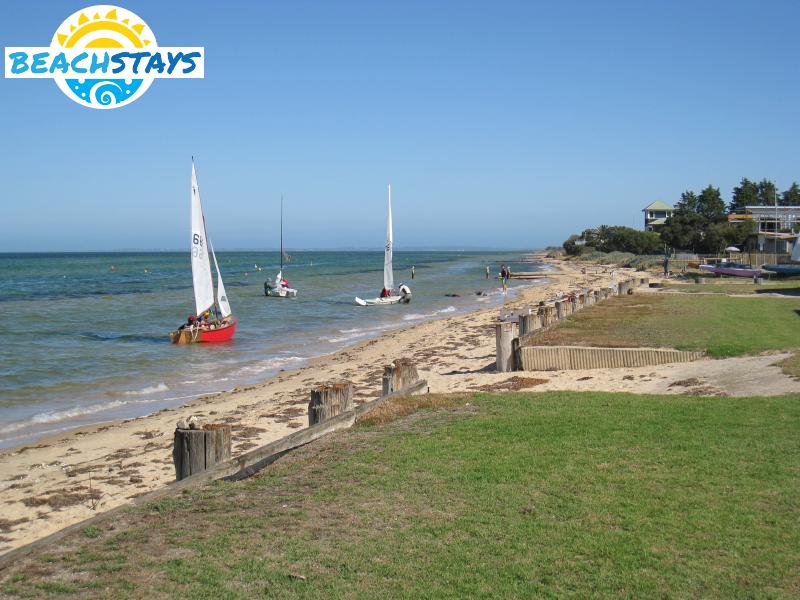 Beach at St Leonards Yacht Club