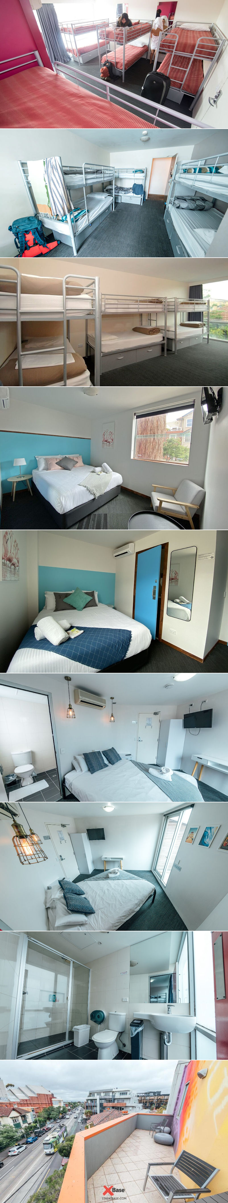 Base Backpackers - Rooms