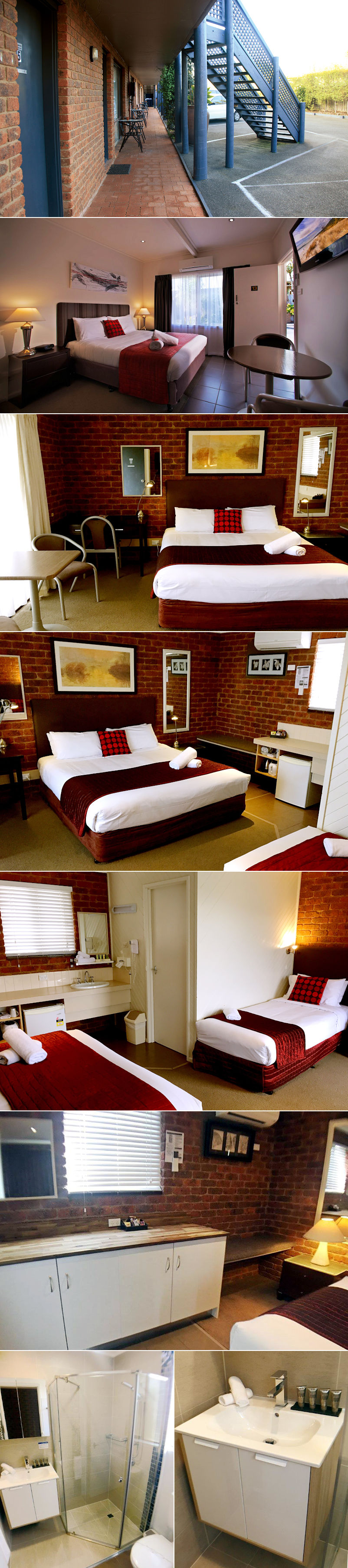 Admiral Motor Inn - Motel rooms