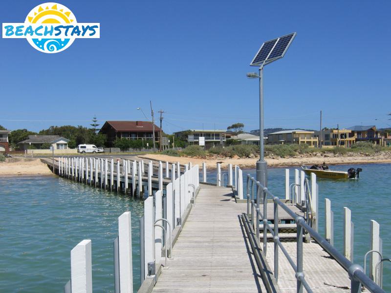 Jetty at boat ramp