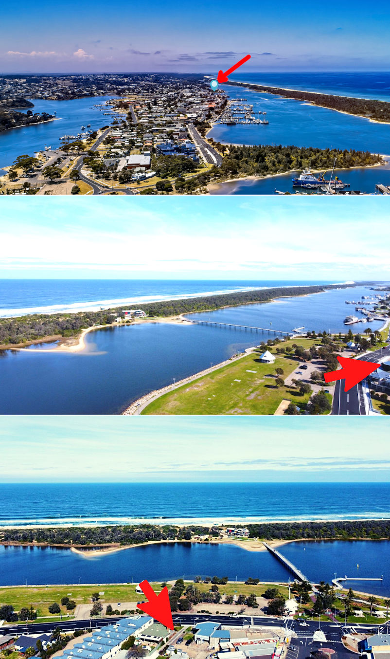 Beachcomber Holiday Units - Location