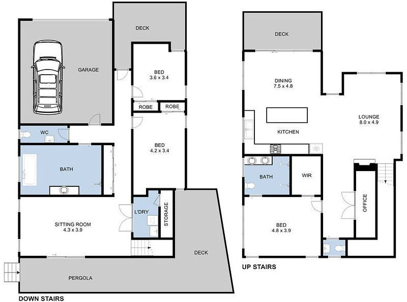Seamount - Floor plan