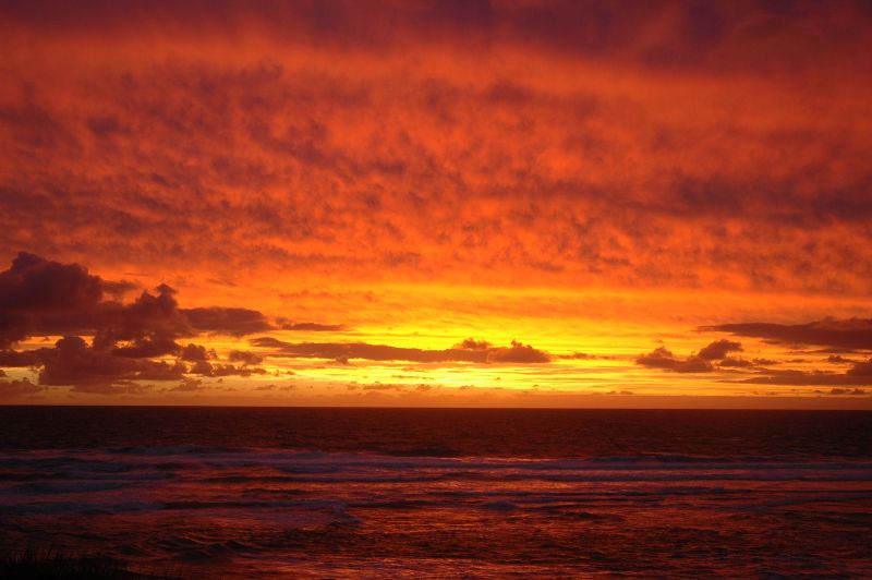 Spectacular sunset