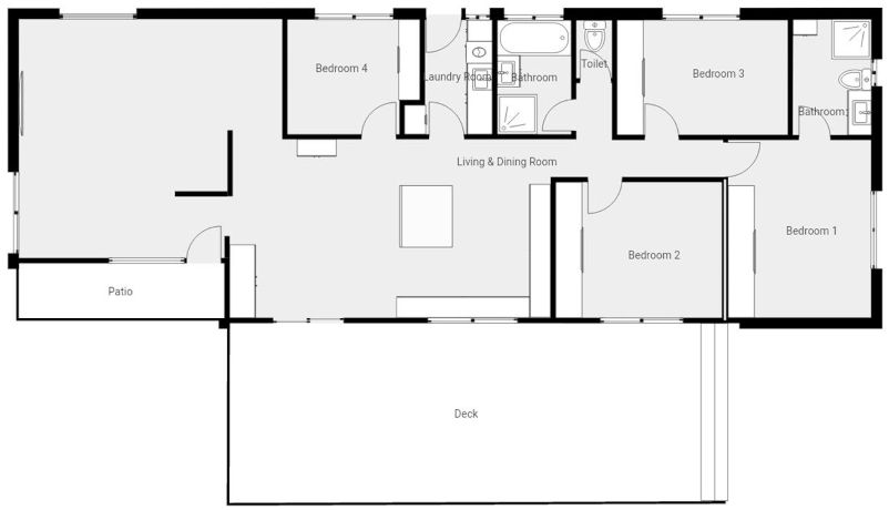 Broadway Resort - Floor plan