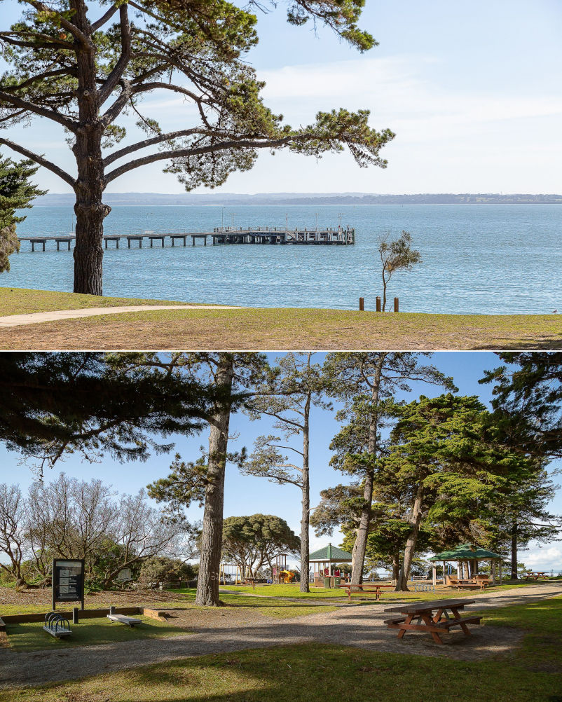 Bayview on The Esplanade - Beach and park