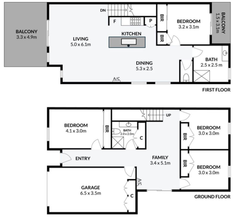 Brooklya by the Beach - Floor plan