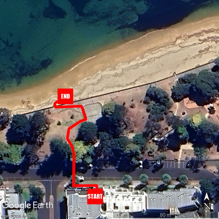 Beach walking map - Cscape3