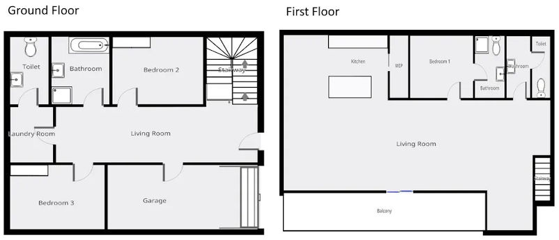 Fantasea - Floor plan