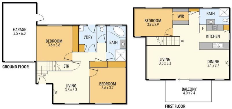 Penguin Place - Floor plan