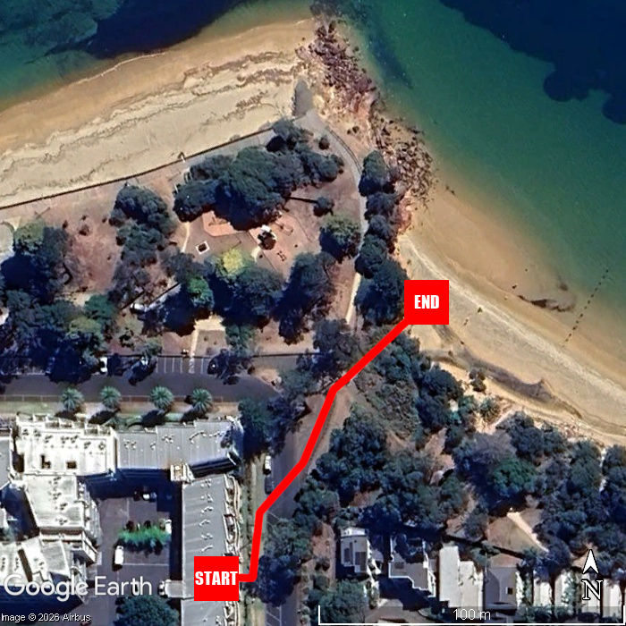 Beach walking map - Phillip Island See the Beach