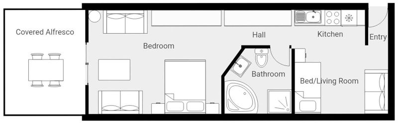 Phillip Island See the Beach - Floor plan