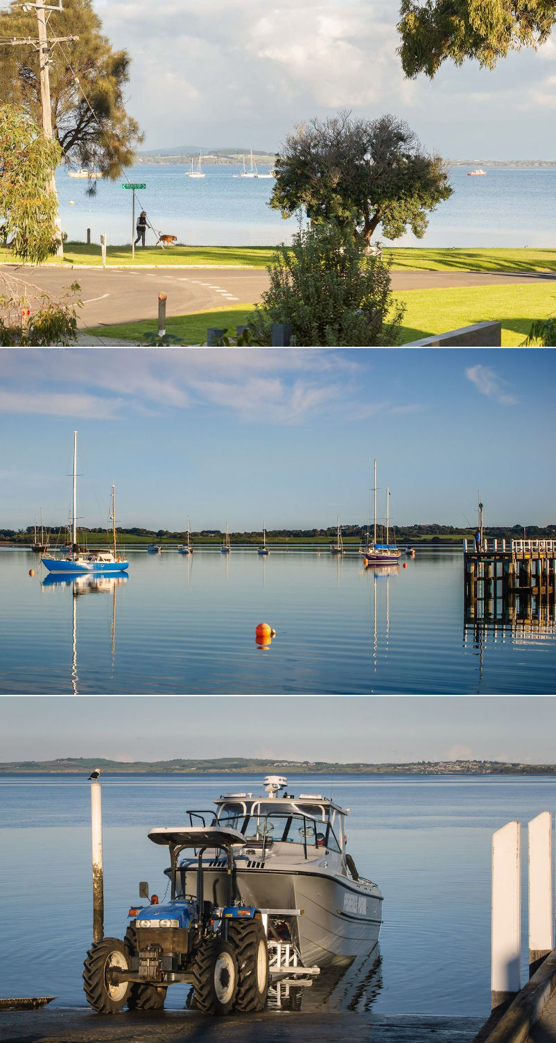 Sky Mirror Cottage - Beach and boat ramp
