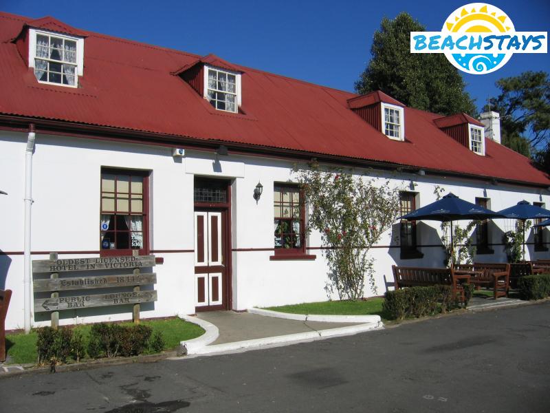 Caledonian Inn, Bank Street - the oldest licensed hotel in Victoria