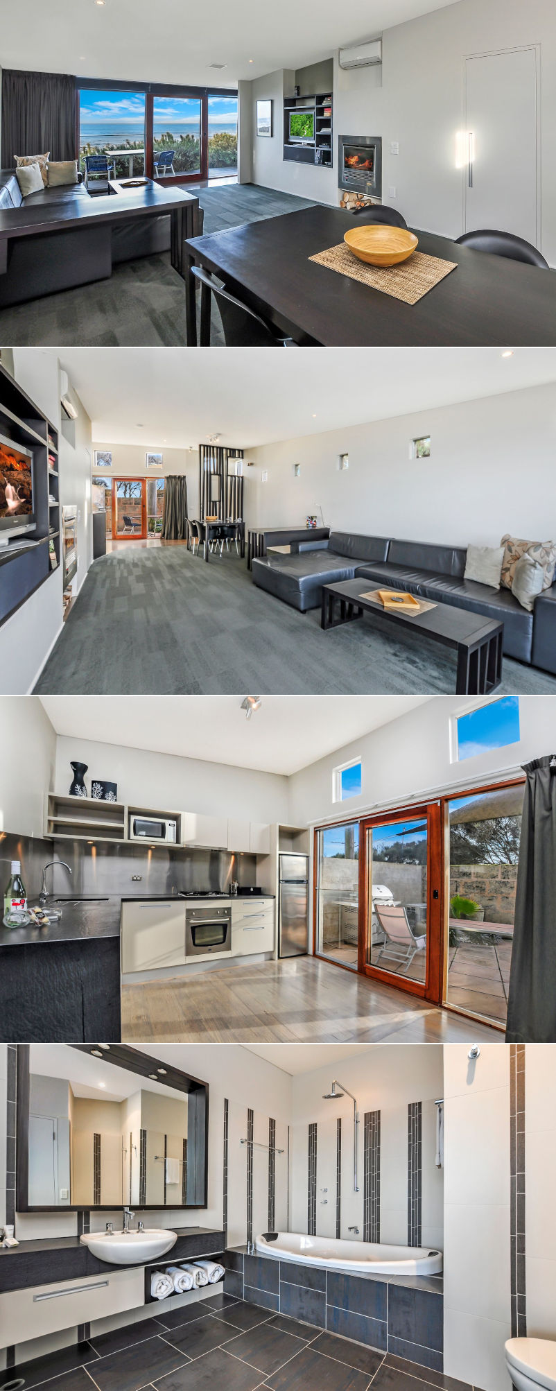 Hearns Beachside Villa 1 - Inside